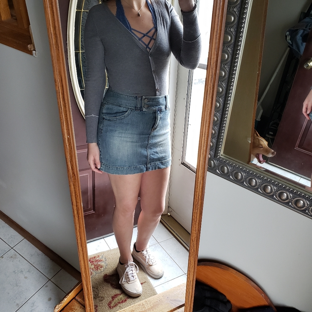 Adorable Gray Button Cardigan